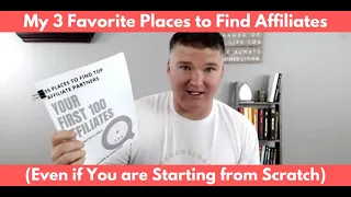 My Top 3 Ways to Find Affiliates FAST - Even if You're Starting From Scratch. I've recruited THOUS