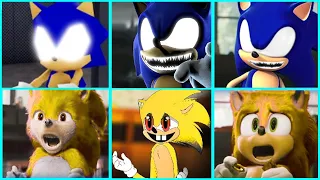 Sonic The Hedgehog Movie - Super Sonic Vs DING DONG HIDE AND SEEK Uh Meow All Designs Compilation 3