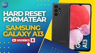 Formatear Samsung Galaxy A13 | Hard Reset Samsung A13