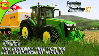 🔥🔥 NEW OFFICIAL PRE REGISTRATION TRAILER OF FARMING SIMULATOR 20 🔥🔥