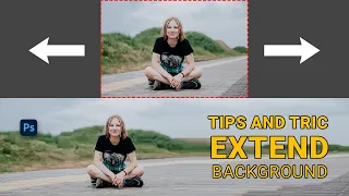 How to extend background in photoshop - Trick TO STRETCH IMAGE/BACKGROUND WITHOUT Losing QUALITY