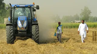 ਭਾਰਤ ਦਾ ਸਭ ਤੋਂ ਵੱਡਾ 165hp ਟ੍ਰੈਕਟਰ new Holland tractor 165hp