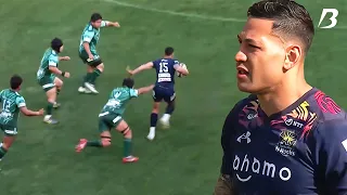 Israel Folau's Stellar Performance against Green Rockets Tokatsu 2024