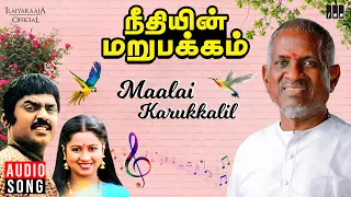 Maalai Karukkalil Song | Neethiyin Marupakkam | Ilaiyaraaja | Vijayakanth | Raadhika | Tamil Song