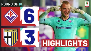 FIORENTINA-PARMA 6-3 ap | HIGHLIGHTS | La Viola go through | Coppa Italia Frecciarossa 2023/24