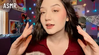 ASMR FAST HAND SOUNDS & Layered Soft-Singing