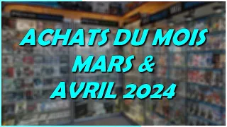 ACHATS DU MOIS DE MARS & AVRIL 2024