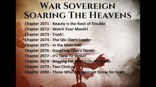 Chapters 2071-2080 War Sovereign Soaring The Heavens Audiobook