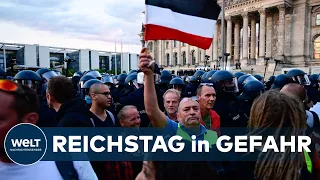 RECHTSRADIKALE UND REICHSBÜRGER: Extremisten gelingt fast der Sturm des Reichstags