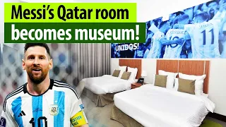 Football legend Lionel Messi ‘s Qatar hotel room to be transformed into a museum!