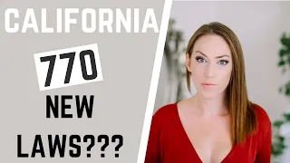 California News Update -Governor Newsom Signed 770 Bills - Small Business, Health, Education, More