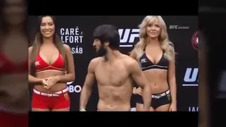 Chechen and Dagestan UFC  fighters. Weight in compilation