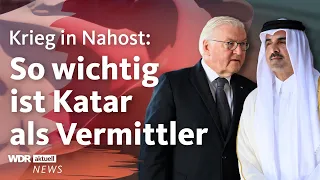 Krieg in Nahost: Steinmeier bittet Katar um Einsatz für deutsche Geiseln | Aktuelle Stunde