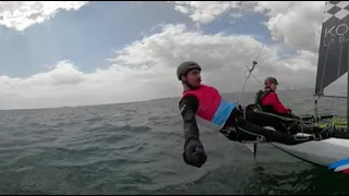 Foiling Cuplegend - Flying Phantom Elite video 360 Gopro Fusion