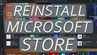 Reinstall Microsoft Store on Windows 11: Quick & Easy Guide