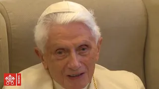 Der emeritierte Papst Benedikt XVI  und der bayerische Ministerpräsident