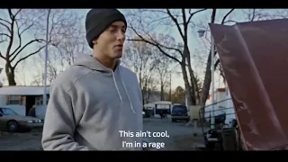 Eminem a.k.a B rabbit "cause i live at home in a trailer" 8 Mile clips, With beat 30 second #SHORT