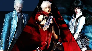 Devil May Cry 3 Dante's Awakening All Cutscenes (Game Movie) 2005