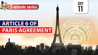 2 Minute Series || Why is Article 6 of Paris Agreement important for UPSC Aspirants to know