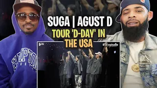 TRE-TV REACTS TO -  SUGA | Agust D TOUR 'D-DAY' in the USA - BTS (방탄소년단)