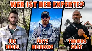 SURVIVAL PROFIS vs. Fritz Meinecke! - Wer hat wirklich die Ahnung? | Fritz Meinecke reagiert