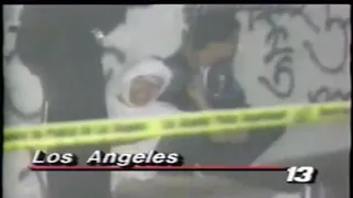 Gang Crackdown In L.A. 1988 (Short Clip)