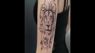 As melhores Tatuagens de Leão no braço