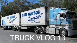 Truck Vlog #13 ll Gotta love a parking bay special ll Brisbane/Narromine/Melbourne