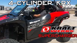 New 2024!KRX 4 Cylinder Supercharged SXS! Kawasaki Going BIG!