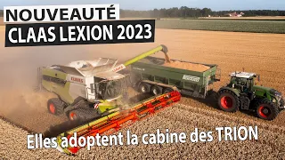 LEXION 2023 : Claas dévoile ses nouvelles moissonneuses