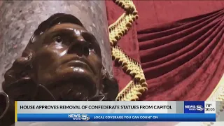 VIDEO: House approves removal of Confederate Statues from Capitol