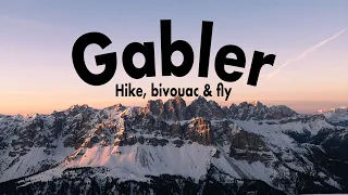 Gabler - First Hike, bivouac and fly 2024