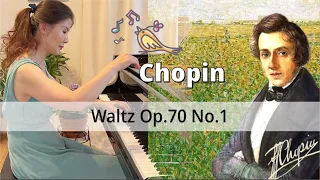 Chopin - Waltz No 11 Op 70 No 1 in G flat major | 쇼팽 왈츠 11번