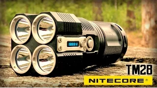 Самый мощный фонарик в мире Nitecore TM28