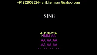YUNHI CHALA CHAL RAHI KARAOKE WITH ALL CHORUS & KAILASH KHAIR-HARIHARAN VOCAL-SWADES-EXCLUSIVE