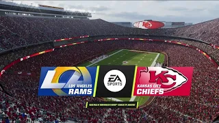 Rams vs Chiefs (Toney) Week 12 Simulation (Madden 23 Next Gen)