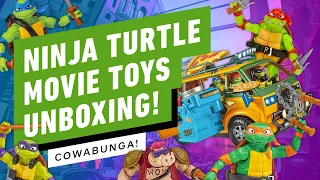 Unboxing the New TMNT: Mutant Mayhem Movie Toys!