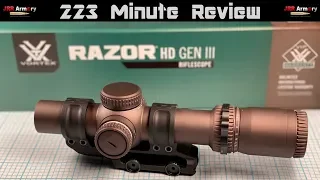 Vortex Razor HD Gen III 1-10x24 - 223 Minute Review