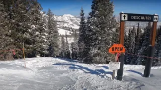 Skiing STEEP Double Black Diamonds at Park City