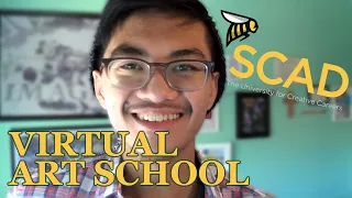 First Month of SCAD Virtual Art School - Is it Worth It? (SCAD Freshman 2020)