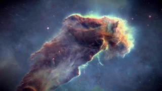 Approaching to Space Nebula - 3D Simulation