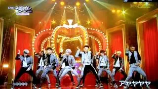 ミュージックバンク SUPER JUNIOR(슈퍼주니어) MAMACITA(아야야)