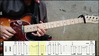 I'll Be Over You // TOTO | Guitar Solo With Tabs | JL Guitar Music