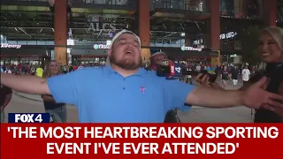 Texas Rangers fans react to brutal Game 5 loss to Houston Astros