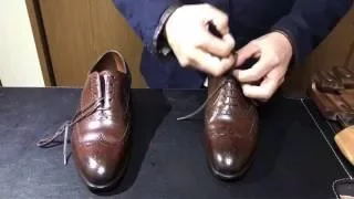 Shoeshine Edward Green Last 82 Malvern Dark Oak   Uncut Edition 【ASMR】