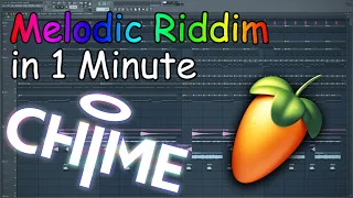 HOW TO MAKE MELODIC RIDDIM IN 1 MINUTE
