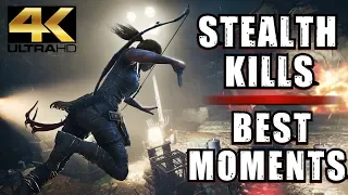 Shadow of the Tomb Raider - Stealth Kills - Predator Lara Croft - Deadly Obsession [4K/60fps]