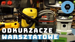 Odkurzacz warsztatowy który najlepszy test porównanie Kärcher Festool Starmix DeWalt | DIY #11