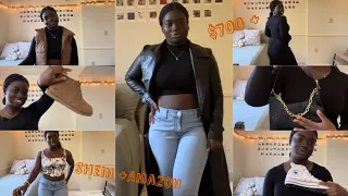 2022 Shein + Amazon Fall Try-on Hall, (JACKETS, SHOES, PURSES AND MORE!!!)