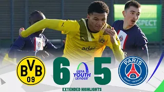 PSG vs Dortmund | Highlights & Penalty Shootout | UEFA Youth League 28-02-2023